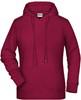 James & Nicholson JN8023 Ladies´ Hoody - /Wine - XS