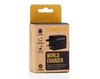 Waka waka World Charger Wereldstekker Zwart Waka waka World Charger Wereldstekker Zwart