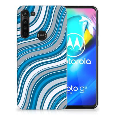 Motorola Moto G8 Power | TPU bumper | Waves Blue