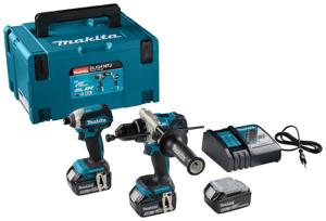 Makita DLX2418TJ Accu Combiset 2-delig (DHP486 + DTD153) 18V 5.0Ah in Mbox