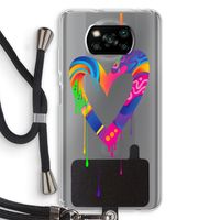Melts My Heart: Xiaomi Poco X3 NFC Transparant Hoesje met koord