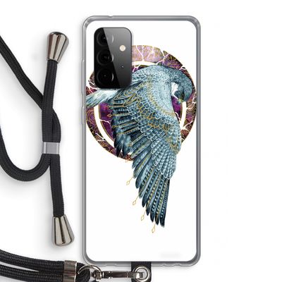 Golden Falcon: Samsung Galaxy A72 5G Transparant Hoesje met koord