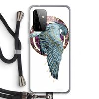 Golden Falcon: Samsung Galaxy A72 5G Transparant Hoesje met koord Golden Falcon: Samsung Galaxy A72 5G Transparant Hoesje met koord