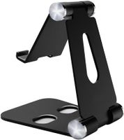 Mobiparts Tablet Stand Holder Metal size L - Black - thumbnail