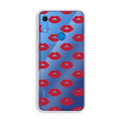 Lips: Huawei Y6s Transparant Hoesje