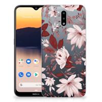Smartphone hoesje Nokia 2.3 Watercolor Flowers