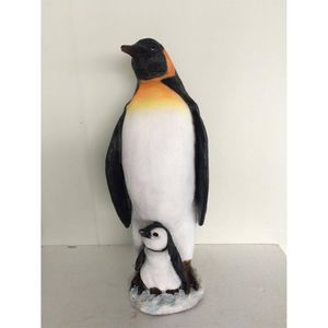 Farmwood Animals - Pinguin koningspinguin met jong 21x21x54 cm