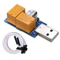 USB-Watchdog kaart dubbele Relay zonder toezicht automatisch opnieuw starten blauw scherm Crash Timer opnieuw opstarten voor 24u Mining Server Gaming