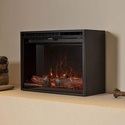 Vrijstaande elektrische haard Wanders Redstone 24 black edition