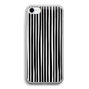 Stripes: iPhone SE 2020 Transparant Hoesje