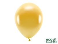 Gouden metallic ballonnen Premium Organic (100st) - thumbnail