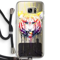Fading: Samsung Galaxy S7 Edge Transparant Hoesje met koord