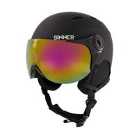 Sinner Typhoon Visor Helm Matte Black