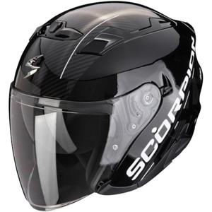 SCORPION EXO-230 QR, Jethelm of scooter helm, Zwart-Zilver