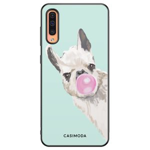 Samsung Galaxy A50/A30s hoesje - Retro lama