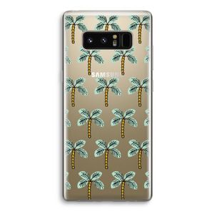 Paradise: Samsung Galaxy Note 8 Transparant Hoesje