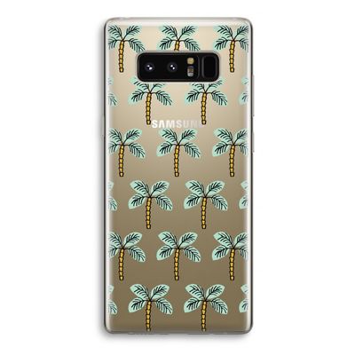 Paradise: Samsung Galaxy Note 8 Transparant Hoesje