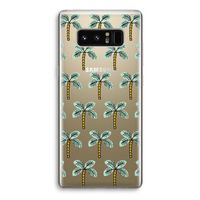 Paradise: Samsung Galaxy Note 8 Transparant Hoesje
