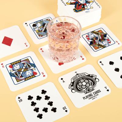 Speelkaart bierviltjes (set van 54)