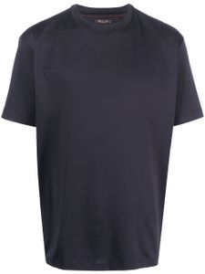 Loro Piana t-shirt à col rond - Bleu