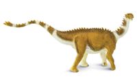 Safari dinosaurus Shunosaurus junior 23 cm rubber lichtbruin/wit - thumbnail