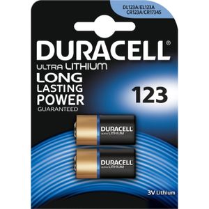 Duracell Ultra 123 BG2 Wegwerpbatterij CR123A Lithium