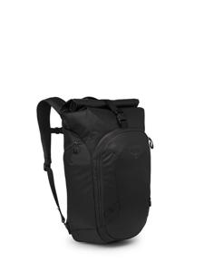Osprey Transporter Roll Top Rugtas Raven Black/Black 30L