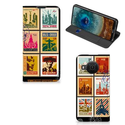 Nokia X20 | X10 | Book Cover | Postzegels