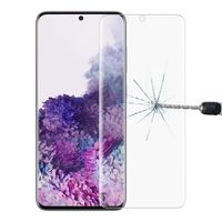 Voor Galaxy S20 9H HD 3D Curved Edge Tempered Glass Film (Transparant)