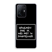 Schotelvod: Xiaomi 11T Transparant Hoesje