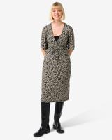 HEMA Dames Overslagjurk Nora Bloemen Multi (multi) HEMA Dames Overslagjurk Nora Bloemen Multi (multi)