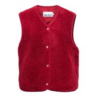 Object - Rood | Dames | Gilet | Rood | 36 | regular | Kamst mode