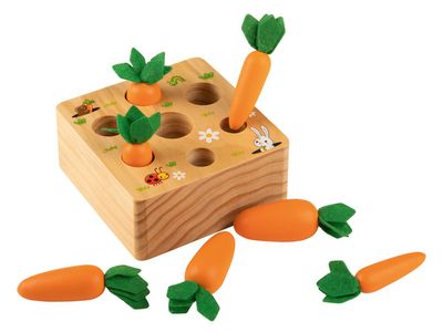 Playtive Houten motoriek speelgoed (Worteloogst) Playtive Houten motoriek speelgoed (Worteloogst)