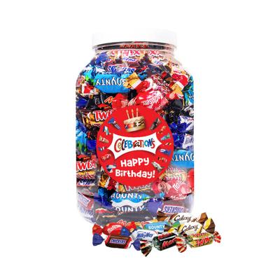 Mars Celebrations mega chocolademix "Happy Birthday!" - verjaardagscad