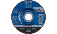 PFERD EH 115-3,2 SG STEEL 61340132 Doorslijpschijf gebogen 115 mm 25 stuk(s) Staal - thumbnail