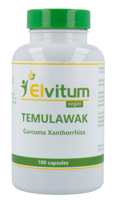 Elvitum Temulawak Curcuma Xanthorrhiza Capsules