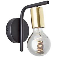 Brilliant WandlampKerry zwart - 99840/72