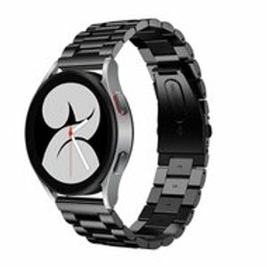 Stalen schakelband - Zwart - Samsung Galaxy Watch 6 - 40mm & 44mm