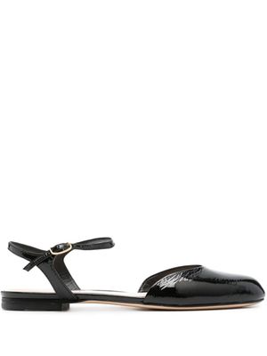 AGL ballerines Milly en cuir - Noir