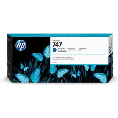 HP 747 300ml Blauw inktcartridge