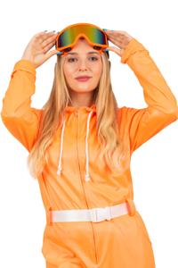 Ski Bril Neon Oranje Volwassenen
