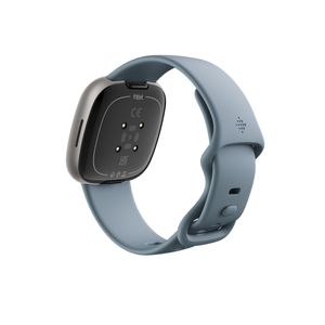 Fitbit Versa 4 Zilver/Blauw