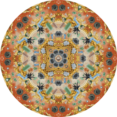 Moooi Carpets - Vloerkleed Utopian Fairy Tales Joy Wol - 350 cm rond