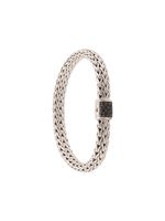 John Hardy bracelet Classic Chain 7.5 mm pavé de saphirs - Argent - thumbnail