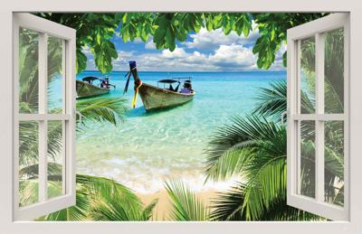 Raam Thailand 140x90cm Tuindoek - Customize it