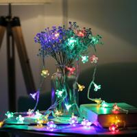 5m 50 LEDs kersenbloesem vakantie decoratieve licht batterij aangedreven (kleurrijke Light)