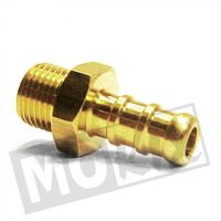 Oliepompslang nippel M8 x 1.0 mm. Oliepompslang nippel M8 x 1.0 mm.