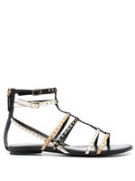 Tory Burch sandales Capri à détails de clous - Noir