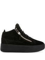 Giuseppe Zanotti baskets Kriss à plateforme - Noir