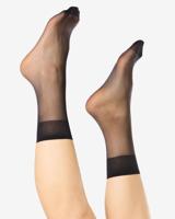 HEMA Pantysokken 15denier anti-ladder mat - 2 paar zwart (zwart)